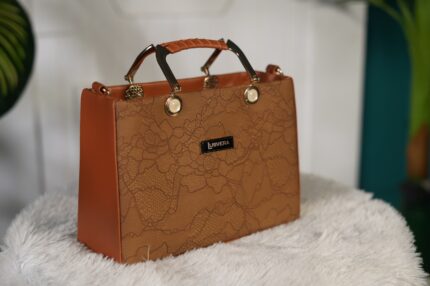 Lusvera Elegant Tan Luxe Tote